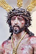 Besapiés de Nuestro Padre Jesus del Amor despojado de sus vestiduras (Santuario de María Auxiliadora coronada) (Cádiz). Viernes de Dolores, 11 de abril de 2014