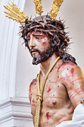 Besapiés de Nuestro Padre Jesus del Amor despojado de sus vestiduras (Santuario de María Auxiliadora coronada) (Cádiz). Viernes de Dolores, 11 de abril de 2014