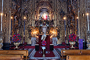 Besapiés del Santísimo Cristo de las Lágrimas y Buen Viaje (Capilla-Santuario de la Divina Pastora) (Cádiz). Viernes de Dolores, 11 de abril de 2014