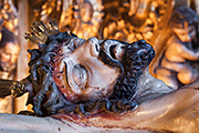 Besapiés del Santísimo Cristo de las Lágrimas y Buen Viaje (Capilla-Santuario de la Divina Pastora) (Cádiz). Viernes de Dolores, 11 de abril de 2014