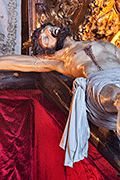 Besapiés del Santísimo Cristo de las Lágrimas y Buen Viaje (Capilla-Santuario de la Divina Pastora) (Cádiz). Viernes de Dolores, 11 de abril de 2014