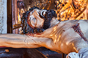 Besapiés del Santísimo Cristo de las Lágrimas y Buen Viaje (Capilla-Santuario de la Divina Pastora) (Cádiz). Viernes de Dolores, 11 de abril de 2014