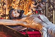 Besapiés del Santísimo Cristo de las Lágrimas y Buen Viaje (Capilla-Santuario de la Divina Pastora) (Cádiz). Viernes de Dolores, 11 de abril de 2014