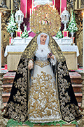 Besamanos de María Santísima de los Desamparados (Iglesia de San Francisco) (Cádiz). 9 de mayo de 2014