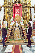 Besamanos de María Santísima de los Desamparados (Iglesia de San Francisco) (Cádiz). 9 de mayo de 2014