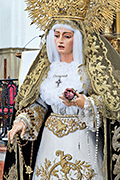 Besamanos de María Santísima de los Desamparados (Iglesia de San Francisco) (Cádiz). 9 de mayo de 2014