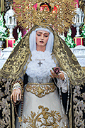 Besamanos de María Santísima de los Desamparados (Iglesia de San Francisco) (Cádiz). 9 de mayo de 2014