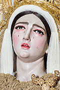 Besamanos de Nuestra Señora de la Luz, con motivo del Triduo Eucarístico y en su honor, durante los dias del mismo (Iglesia de Nuestra Señora del Pilar - Cádiz). 12, 13 y 14 de junio de 2014