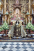 Besamanos de Nuestra Señora del Carmen (Iglesia de Nuestra Señora del Carmen) (Cádiz). 13 y 14 de julio de 2014