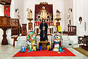 Besamanos Extraordinario de Nuestro Padre Jesús de la Sentencia (Iglesia de Nuestra Señora de la Merced -Cádiz) con motivo del 75 Aniversario Fundacional de la Cofradía. 15 y 16 de agosto de 2014