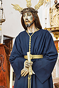 Besamanos Extraordinario de Nuestro Padre Jesús de la Sentencia (Iglesia de Nuestra Señora de la Merced -Cádiz) con motivo del 75 Aniversario Fundacional de la Cofradía. 15 y 16 de agosto de 2014