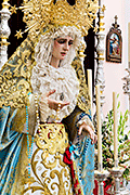 Besamanos de María Santísima de la Victoria (Iglesia del Santo Ángel Custodio - Cádiz). 12, 13 Y 14 de agosto de 2014