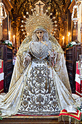 Besamanos de María Santísima de la Caridad (Iglesia de San Lorenzo Mártir - Cádiz). 4, 5 y 6 de septiembre de 2014