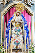 Triduo de María Santísima Reina de Todos los Santos (Iglesia de Santo Domingo - Cádiz). 10, 11 y 12 de septiembre de 2014