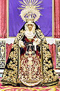 Triduo y Besamanos de María Santísima de las Lágrimas (Iglesia de Santiago Apóstol - Cádiz). 11, 12, 13 y 15 de septiembre de 2014