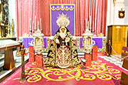 Triduo y Besamanos de María Santísima de las Lágrimas (Iglesia de Santiago Apóstol - Cádiz). 11, 12, 13 y 15 de septiembre de 2014