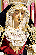 Triduo y Besamanos de María Santísima de las Lágrimas (Iglesia de Santiago Apóstol - Cádiz). 11, 12, 13 y 15 de septiembre de 2014