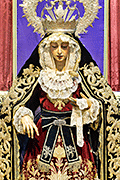Triduo y Besamanos de María Santísima de las Lágrimas (Iglesia de Santiago Apóstol - Cádiz). 11, 12, 13 y 15 de septiembre de 2014