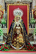 Triduo y Besamanos de María Santísima de las Angustias (Iglesia de la Conversión de San Pablo - Cádiz). 13, 14 y 15 de septiembre de 2014