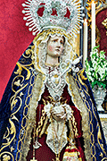 Triduo y Besamanos de María Santísima de las Angustias (Iglesia de la Conversión de San Pablo - Cádiz). 13, 14 y 15 de septiembre de 2014