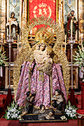 Besamanos de Nuestra Señora de los Desamparados (Iglesia del Santo Ángel Custodio - Cádiz). 13 de septiembre de 2014
