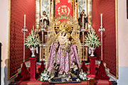 Besamanos de Nuestra Señora de los Desamparados (Iglesia del Santo Ángel Custodio - Cádiz). 13 de septiembre de 2014