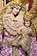 Besamanos de Nuestra Señora de los Desamparados (Iglesia del Santo Ángel Custodio - Cádiz). 13 de septiembre de 2014