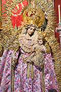 Besamanos de Nuestra Señora de los Desamparados (Iglesia del Santo Ángel Custodio - Cádiz). 13 de septiembre de 2014