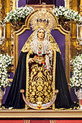 Besamanos de María Santísima de los Dolores (Iglesia de Santa María - Cádiz) - 15 de septiembre de 2014
