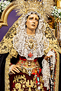 Besamanos de María Santísima de los Dolores (Iglesia de Santa María - Cádiz) - 15 de septiembre de 2014