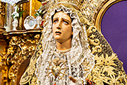 Besamanos de María Santísima de los Dolores (Iglesia de Santa María - Cádiz) - 15 de septiembre de 2014