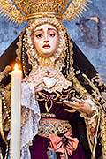 Triduo en honor de Nuestra Señora de los Dolores (Hermandad del Descendimiento de la Santa Cruz) (Iglesia de San Lorenzo - Cádiz) - 24, 25 y 26 de septiembre de 2014