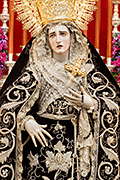 Besamanos de María Santísima del Mayor Dolor (Iglesia de San Agustín - Cádiz) - 26 y 27 de septiembre de 2014