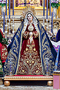 Triduo y Besamanos de María Santísima de los Desconsuelos (Iglesia de San Lorenzo Mártir - Cádiz) - 1 al 4 de octubre de 2014