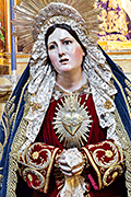 Triduo y Besamanos de María Santísima de los Desconsuelos (Iglesia de San Lorenzo Mártir - Cádiz) - 1 al 4 de octubre de 2014