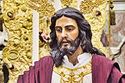 Besamanos de Nuestro Padre Jesús del Milagro en la Sagrada Cena (Iglesia de Santo Domingo (Cádiz). 22 de noviembre de 2013