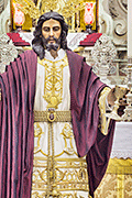 Besamanos de Nuestro Padre Jesús del Milagro en la Sagrada Cena (Iglesia de Santo Domingo (Cádiz). 22 de noviembre de 2013