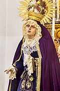 Besamanos de María Santísima de la Piedad (Iglesia de Nuestra Señora de la Merced (Cádiz). 21 de noviembre de 2013