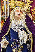 Besamanos de María Santísima de la Piedad (Iglesia de Nuestra Señora de la Merced (Cádiz). 21 de noviembre de 2013