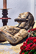 Besapiés del Santísimo Cristo Yacente (Iglesia del Sagrario de la Santa Cruz (Catedral Vieja) - Cádiz) - 31 de octubre de 2014