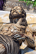 Besapiés del Santísimo Cristo Yacente (Iglesia del Sagrario de la Santa Cruz (Catedral Vieja) - Cádiz) - 31 de octubre de 2014