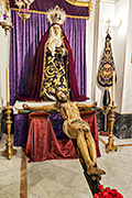 Besapiés del Santísimo Cristo de la Piedad (Iglesia de Santiago - Cádiz) - 7 de noviembre de 2014