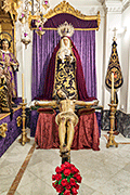 Besapiés del Santísimo Cristo de la Piedad (Iglesia de Santiago - Cádiz) - 7 de noviembre de 2014