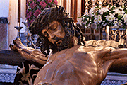 Besapiés del Santísimo Cristo de la Buena Muerte (Iglesia de San Agustín - Cádiz) - 7 de noviembre de 2014