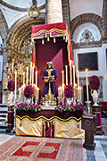Besapiés de Nuestro Padre Jesús Cautivo y Rescatado (Iglesia del Sagrario de la Santa Cruz (Catedral Vieja) - Cádiz) - 21 de noviembre de 2014