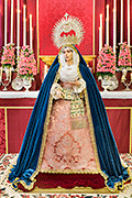 Besamanos del María Santísima de la Concepción (Iglesia de María Auxiliadora) (Cádiz). 8 de diciembre de 2014