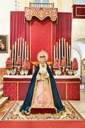 Besamanos del María Santísima de la Concepción (Iglesia de María Auxiliadora) (Cádiz). 8 de diciembre de 2014