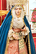 Besamanos del María Santísima de la Concepción (Iglesia de María Auxiliadora) (Cádiz). 8 de diciembre de 2014