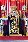 Besamanos de María Santísima de la Salud (Iglesia del Sagrario de la Santa Cruz (Catedral Vieja) - Cádiz) - 12 de diciembre de 2014