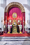 Besamanos de María Santísima de la Salud (Iglesia del Sagrario de la Santa Cruz (Catedral Vieja) - Cádiz) - 12 de diciembre de 2014